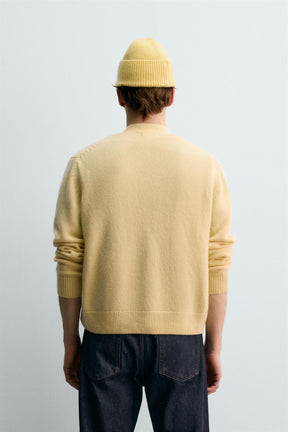 Kaschmir-Strickjacke