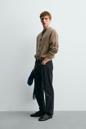 Wool Cashmere Cardigan