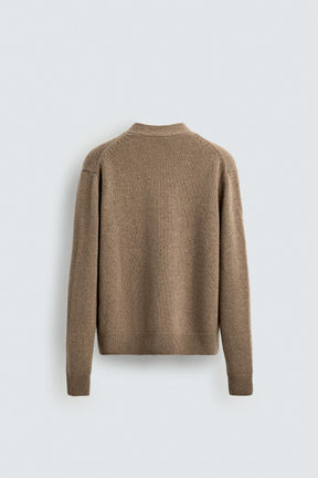 Wool Cashmere Cardigan