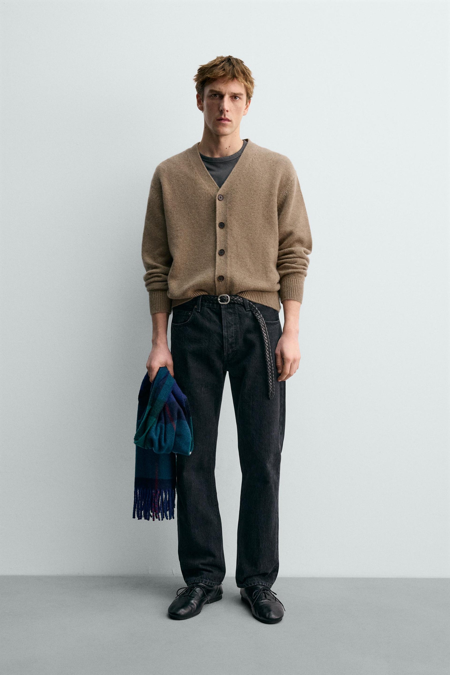 Wool Cashmere Cardigan