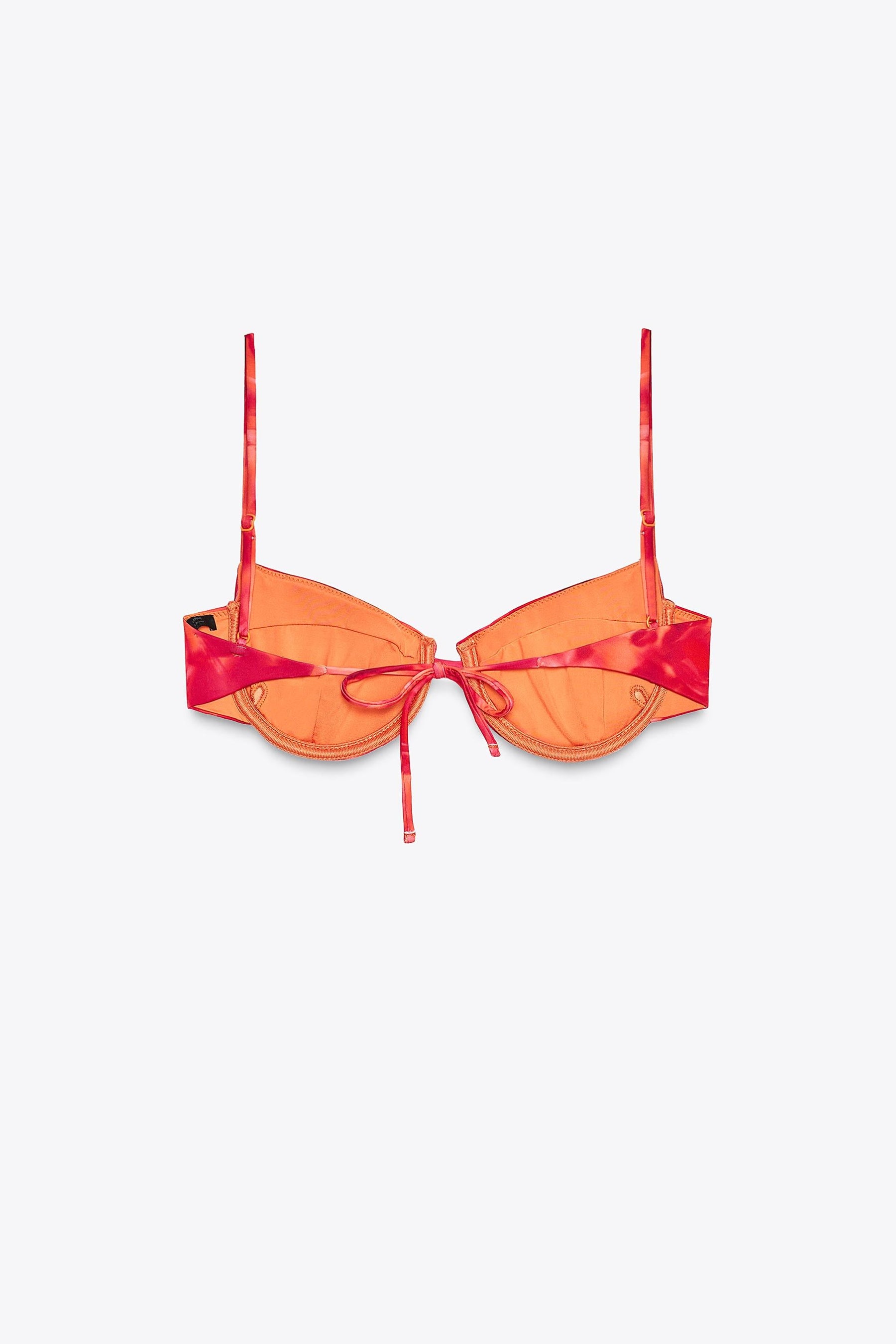 PRINTED UNDERWIRED BIKINI
