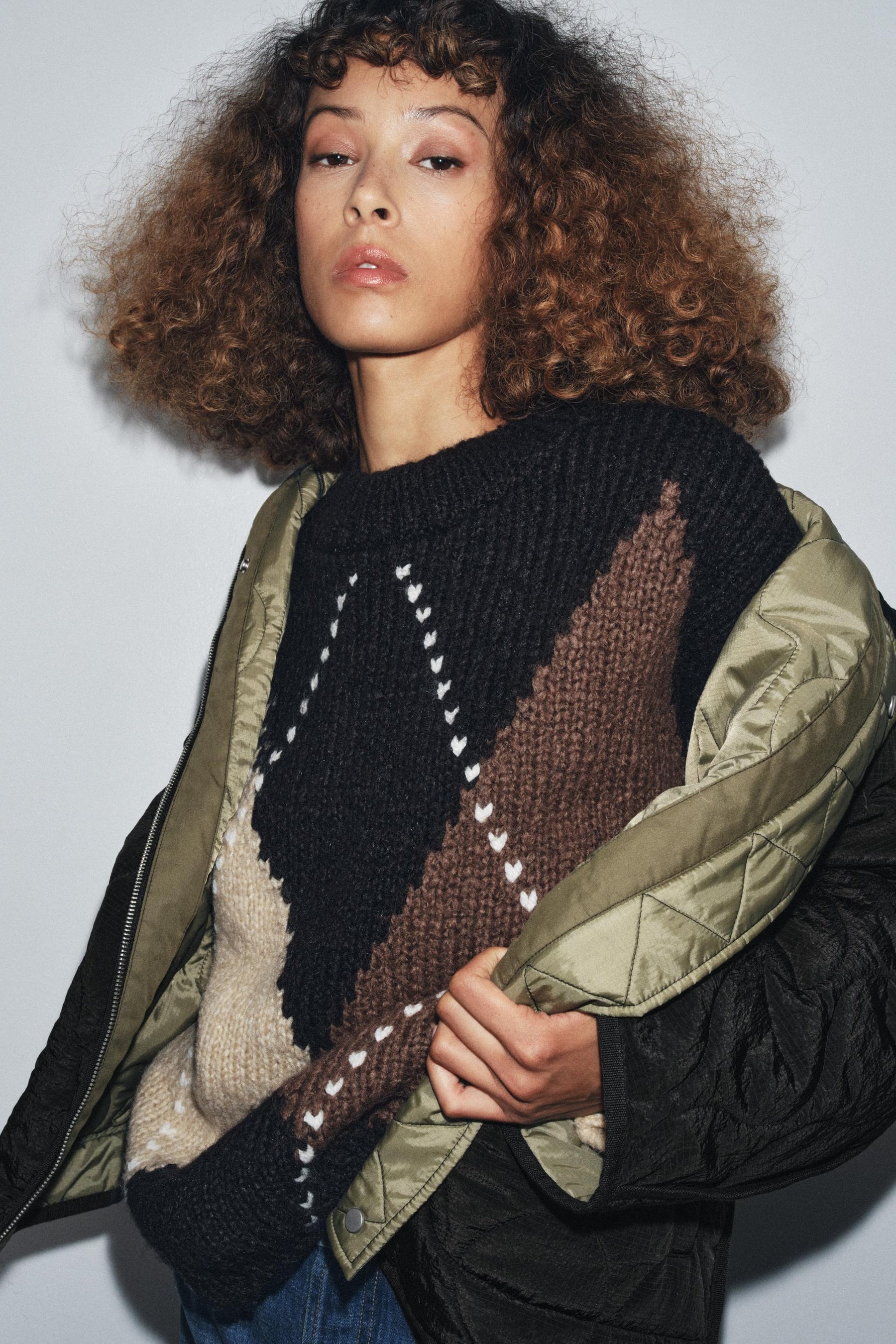 Wendbare Steppjacke