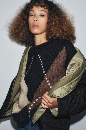 Wendbare Steppjacke
