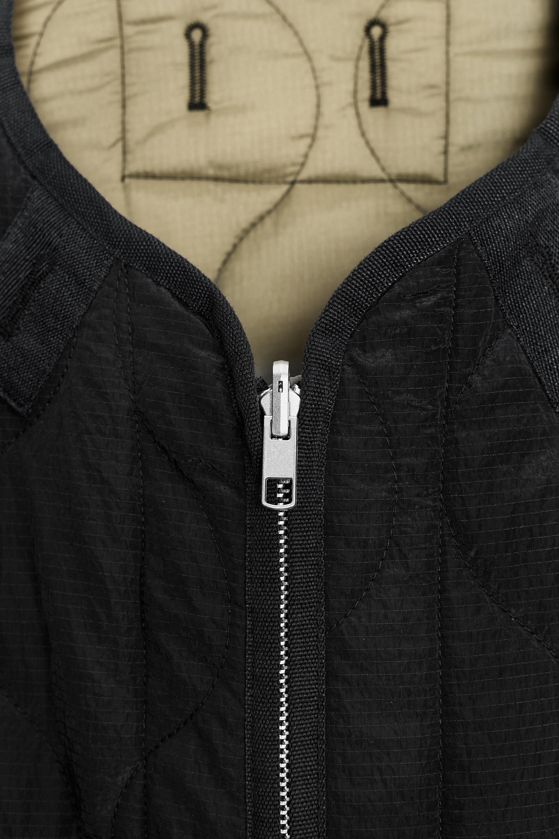 Wendbare Steppjacke