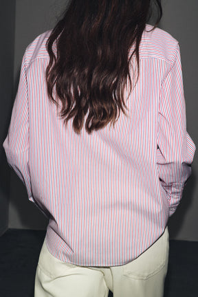 Striped Poplin Shirt