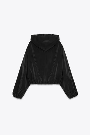 RUBBERISED HOODED JACKET - Image 4