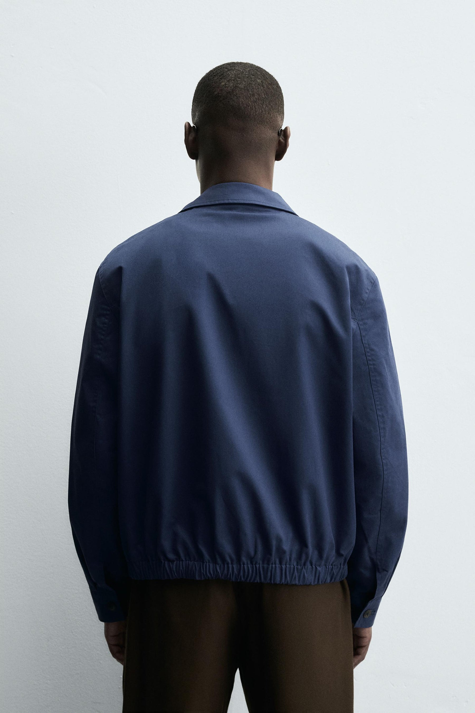 REGULAR FIT COTTON JACKET - Image 3