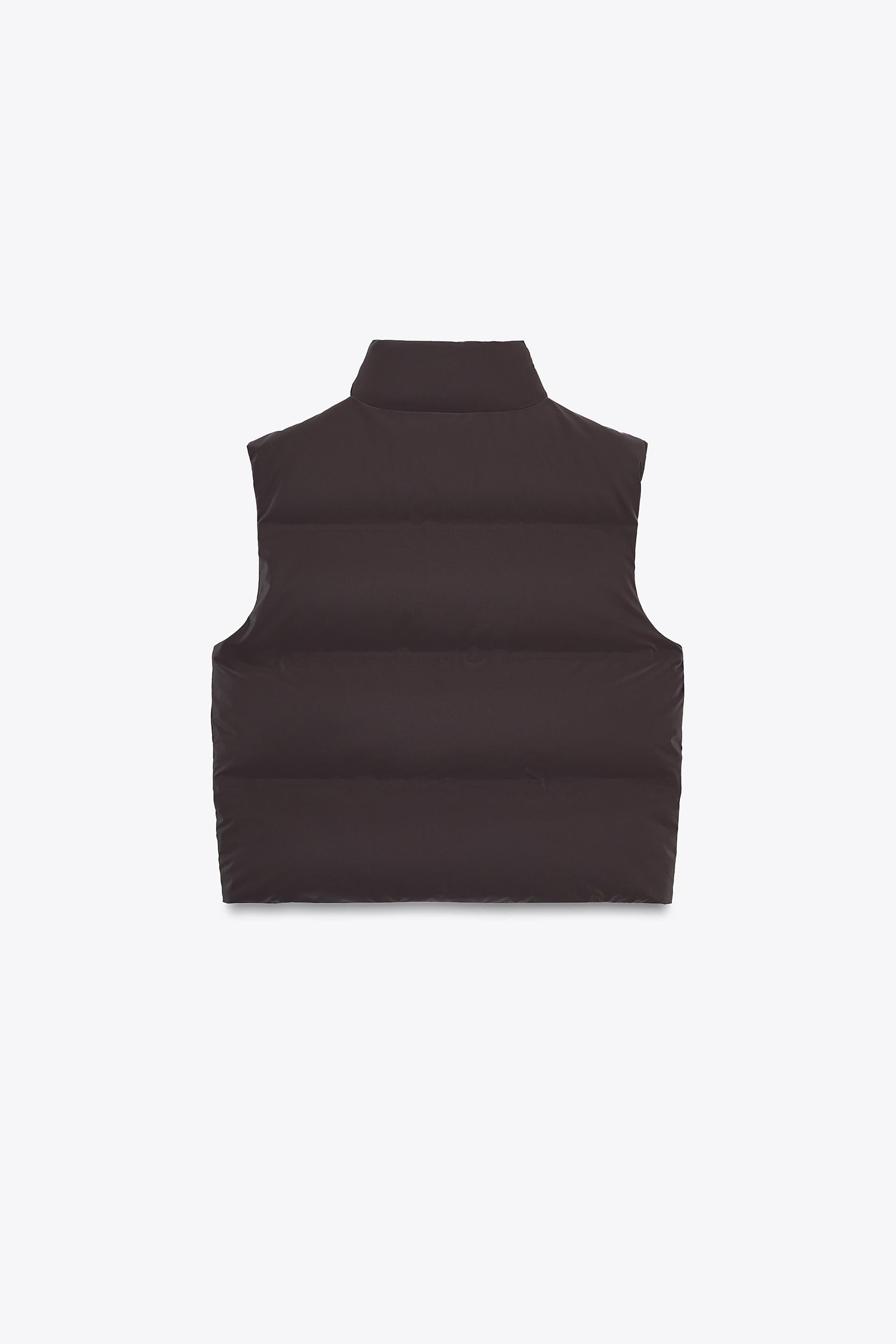 RUBBERISED PUFFER GILET - Image 6