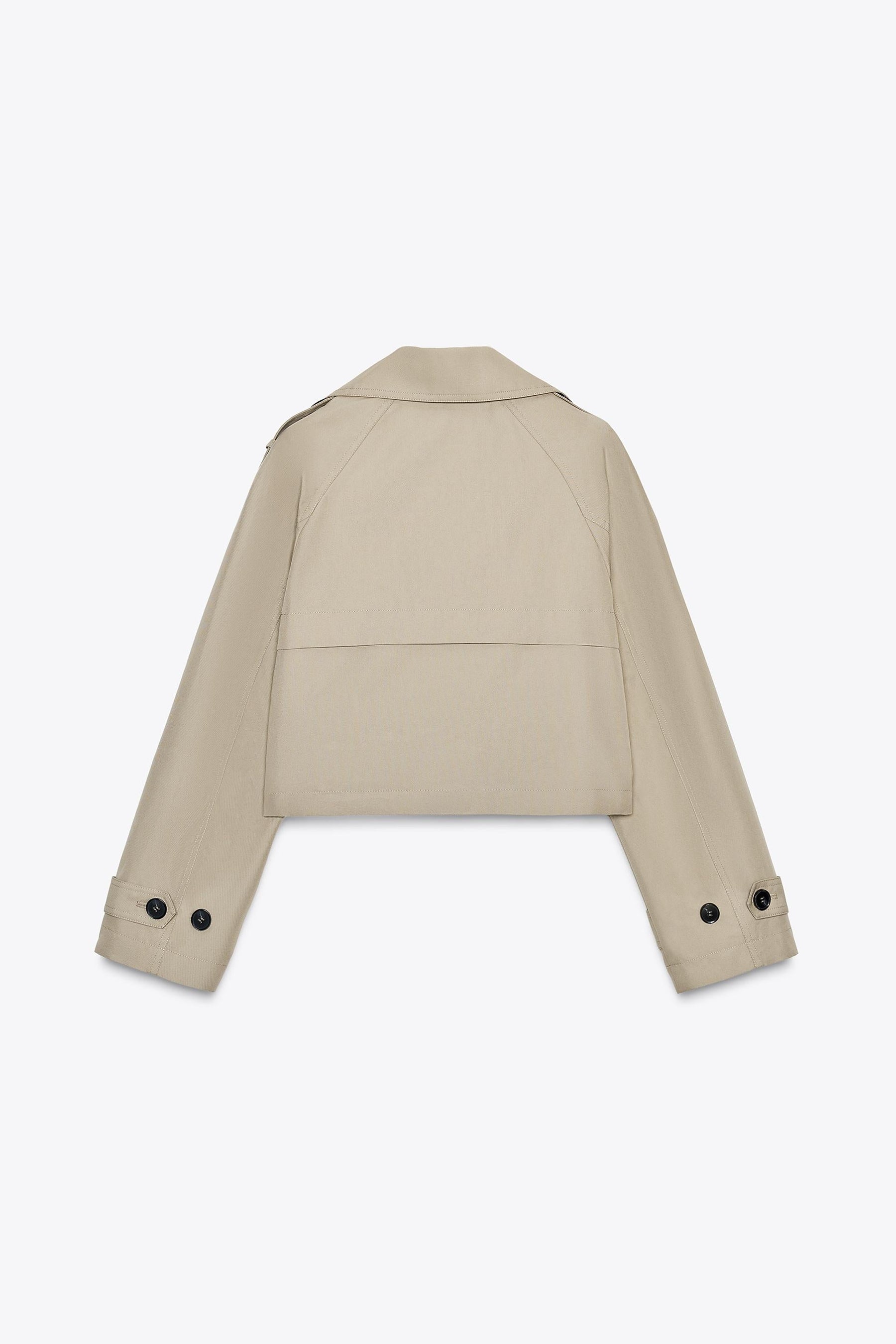 DOUBLE-BREASTED SHORT JACKET - Image 4