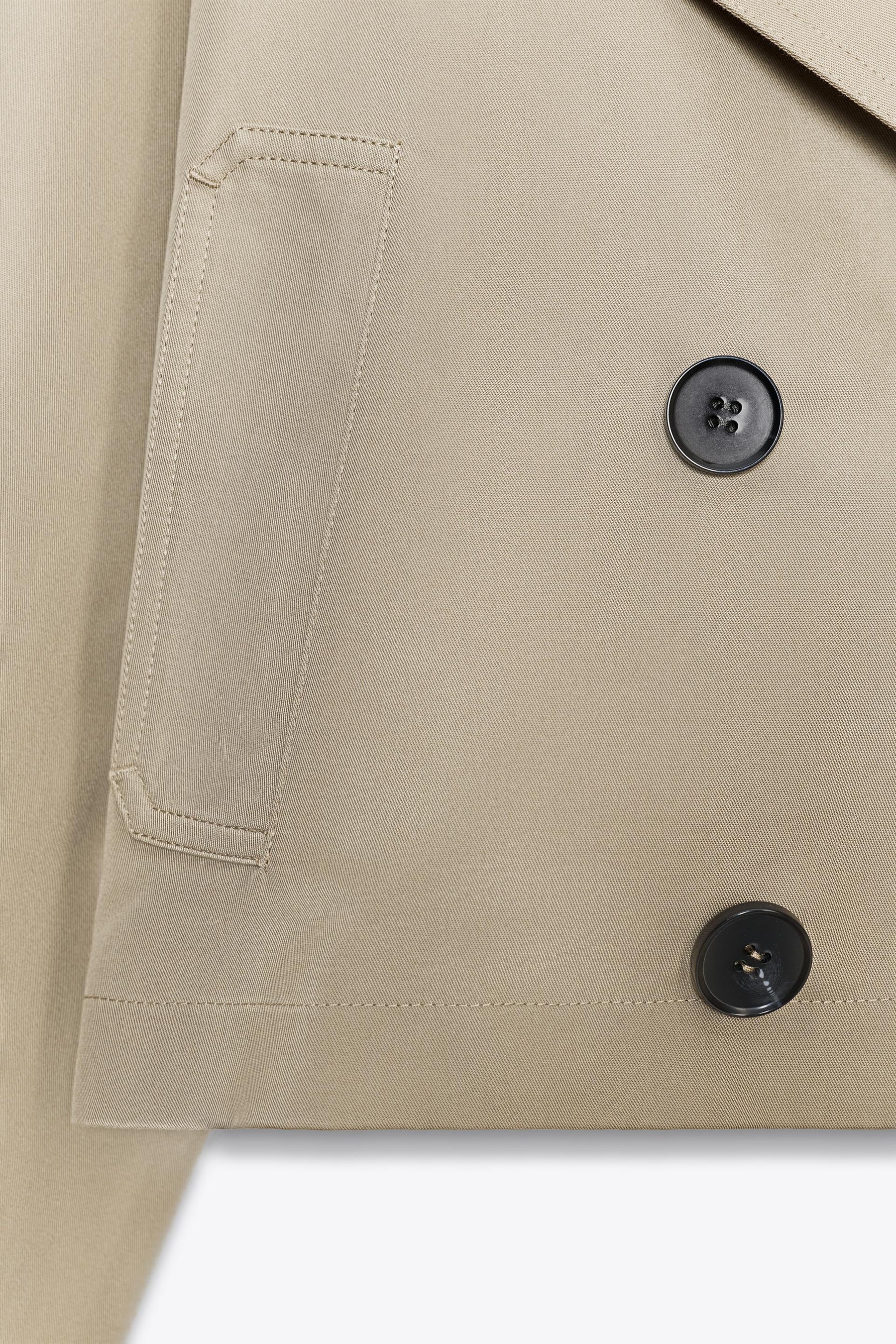 DOUBLE-BREASTED SHORT JACKET - Image 5