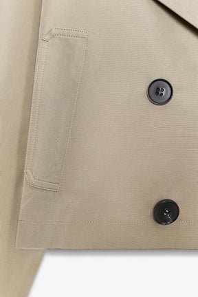 DOUBLE-BREASTED SHORT JACKET - Image 5