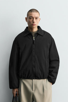 BOXY FIT TEXTURED JACKET - Image 2
