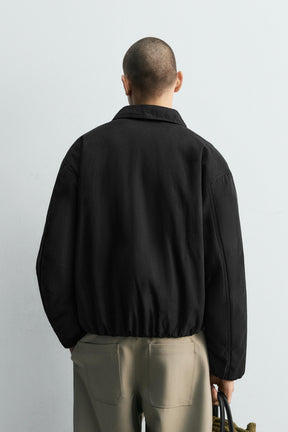 BOXY FIT TEXTURED JACKET - Image 3