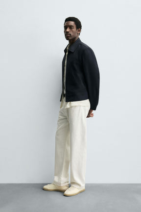 CROPPED FIT COTTON JACKET - Image 4