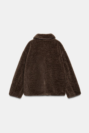 REVERSIBLE DOUBLE-FACED JACKET