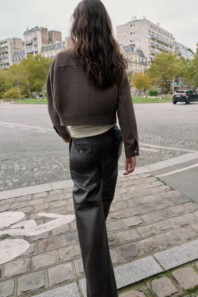 SOFT HIGH NECK JACKET - Image 4