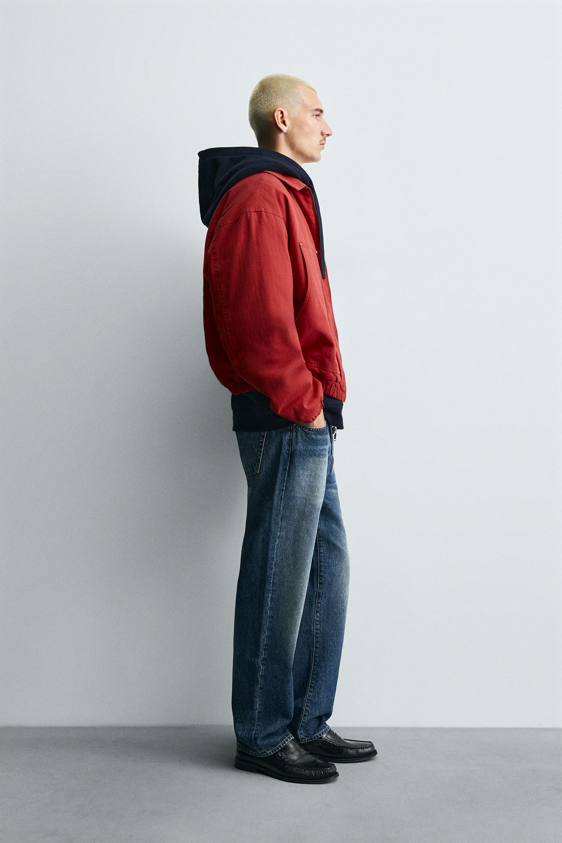 BOXY FIT EMBROIDERED JACKET - Image 4