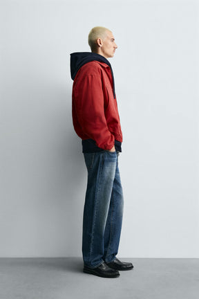 BOXY FIT EMBROIDERED JACKET - Image 4