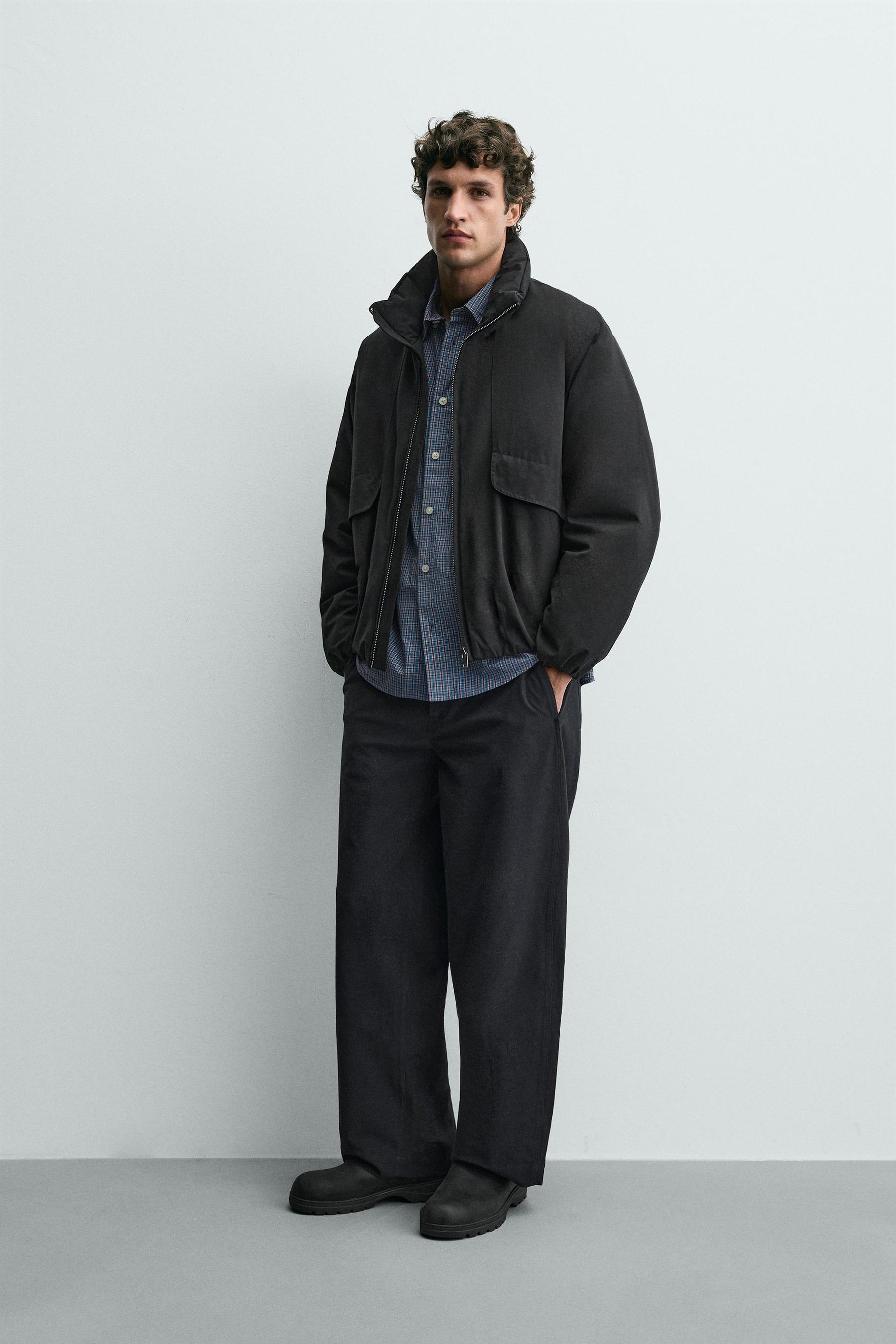 BOXY FIT PUFFER JACKET - Image 1