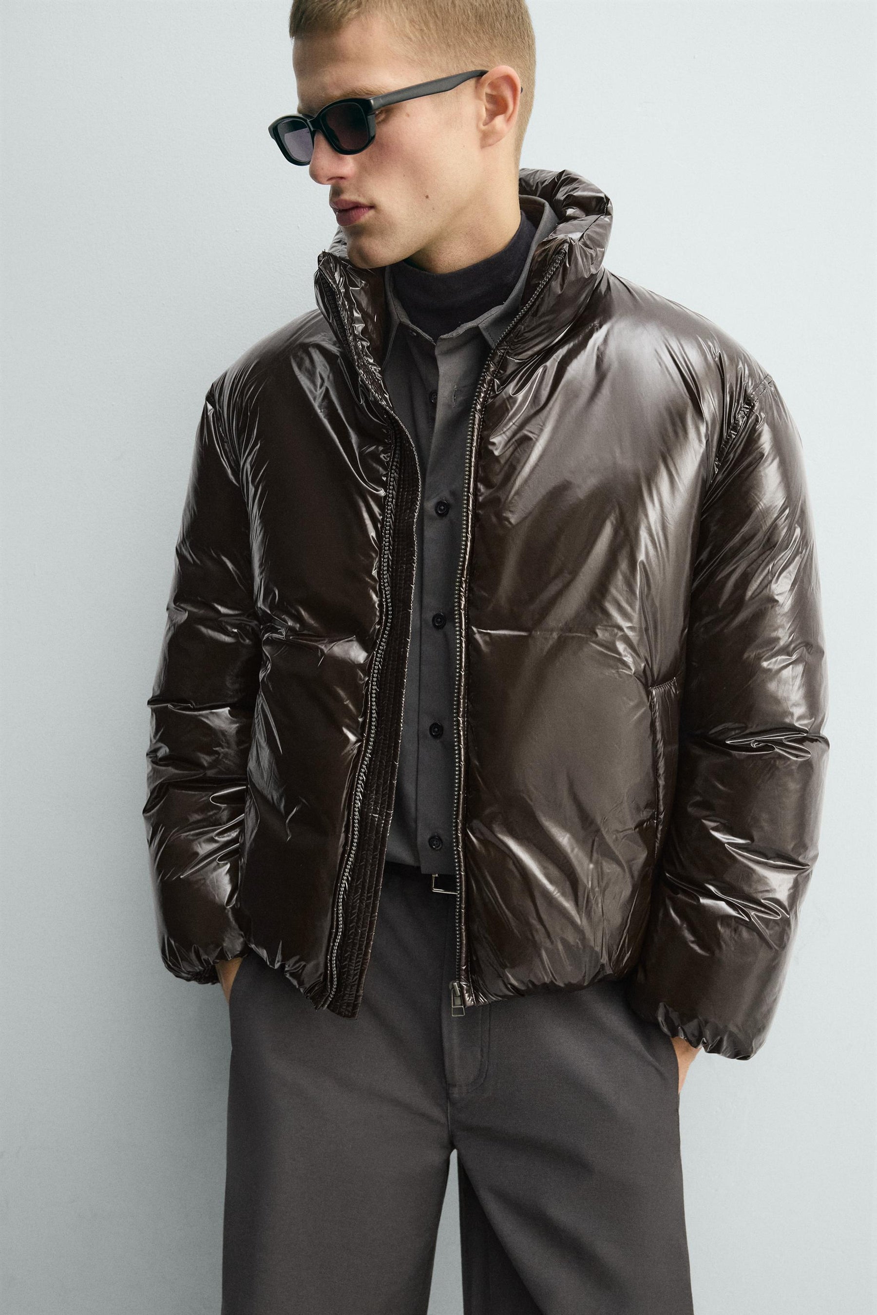 SHINY PUFFER JACKET - Image 6