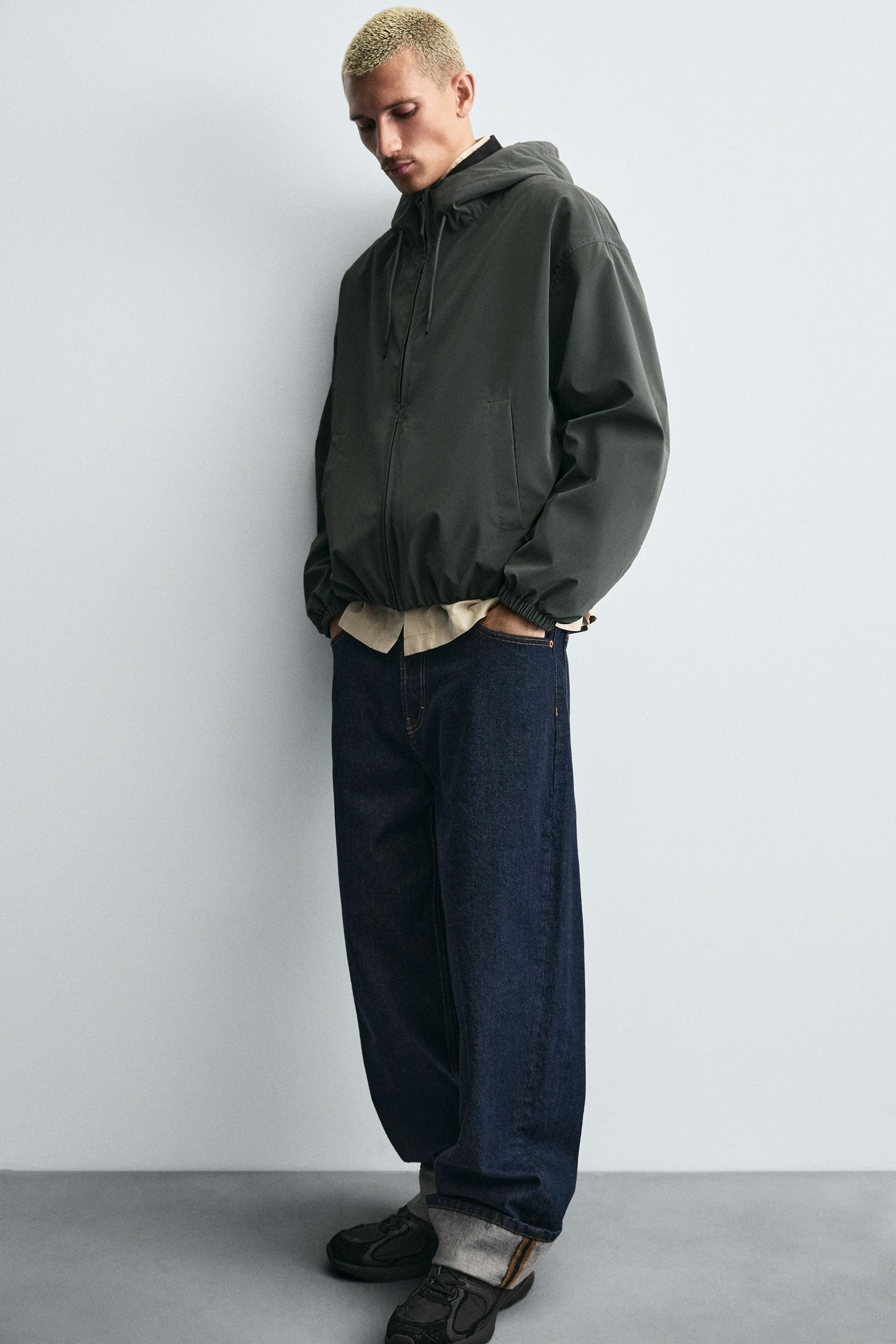 TECHNICAL HOODED JACKET - Image 5