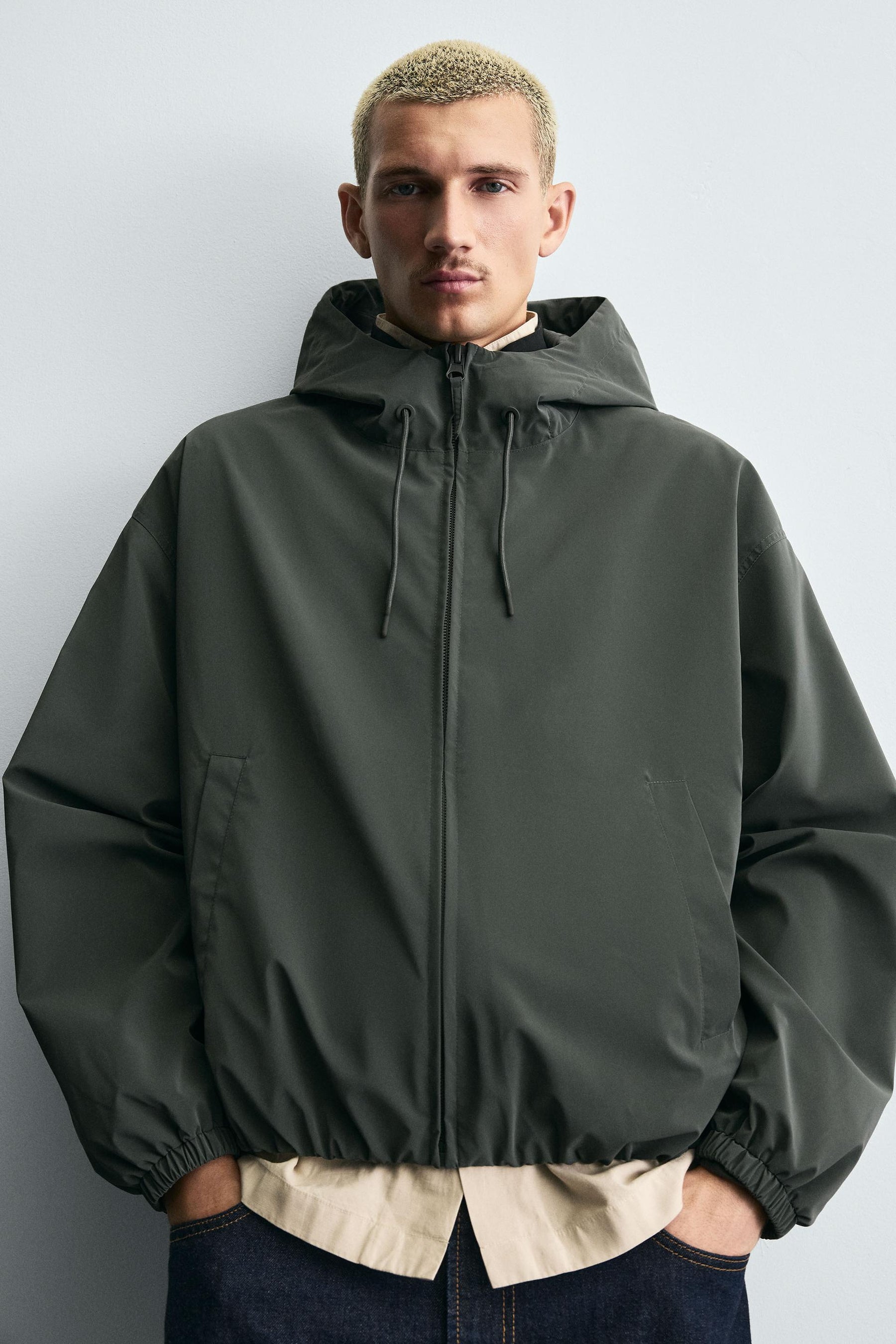 TECHNICAL HOODED JACKET - Image 6