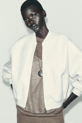 Oversize-Bomberjacke