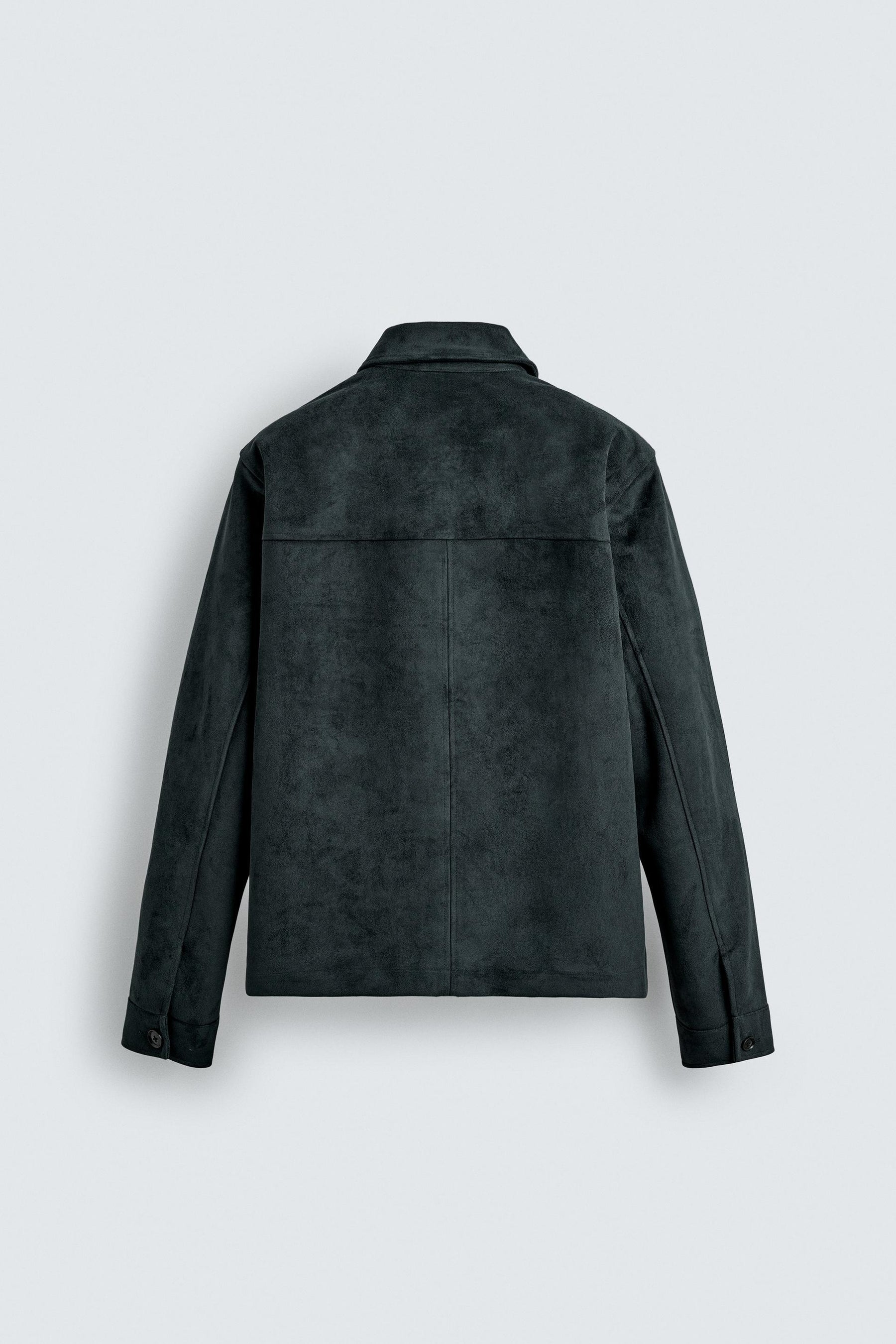 FAUX SUEDE OVERSHIRT - Image 7