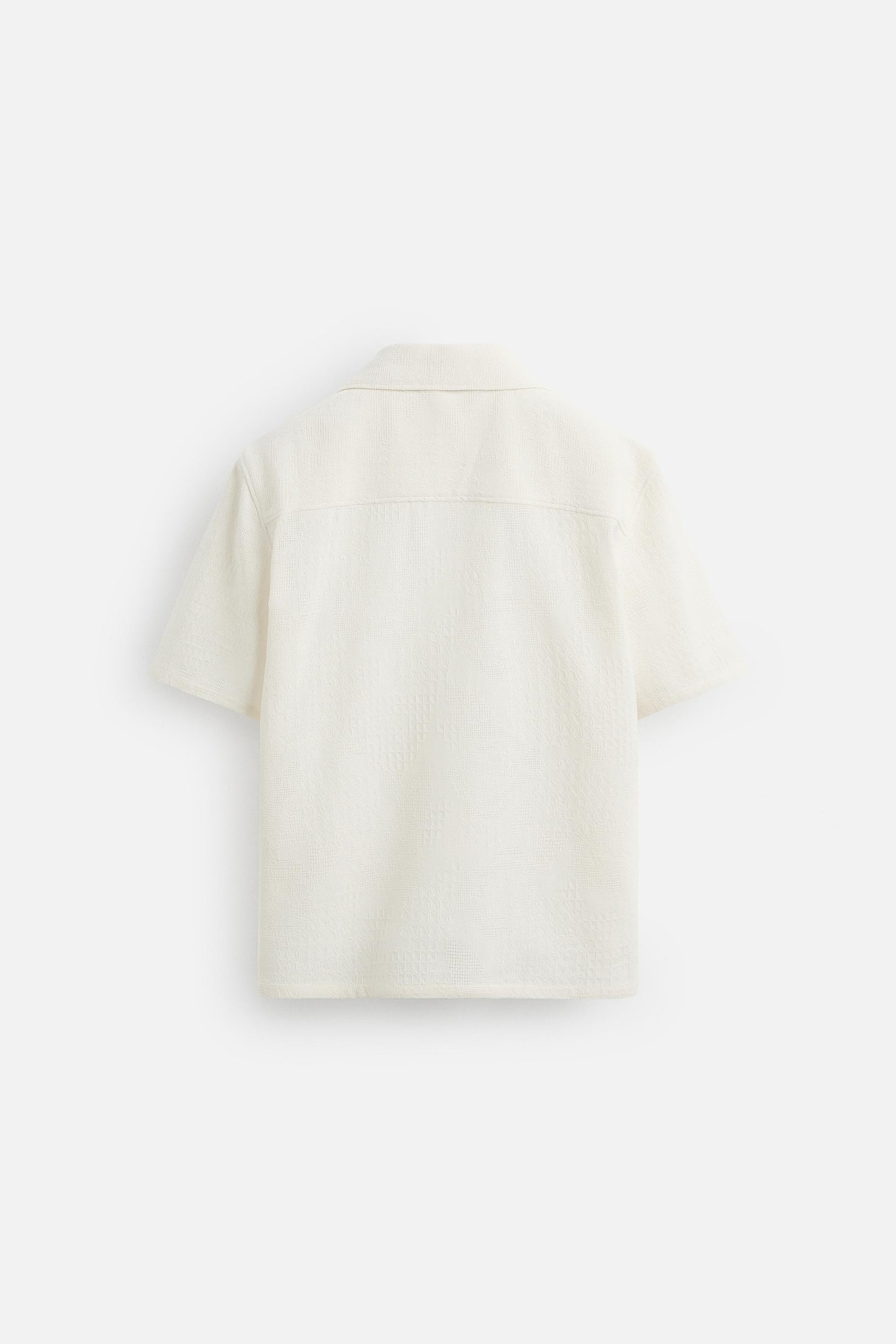 RELAXED FIT JACQUARD SHIRT - Image 7