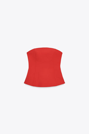 Peplum Bardot Shirt