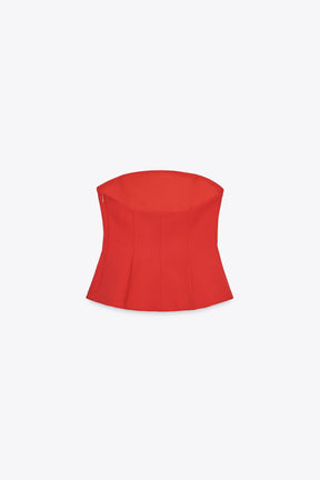 Peplum Bardot Shirt