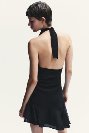 Asymmetric short dress