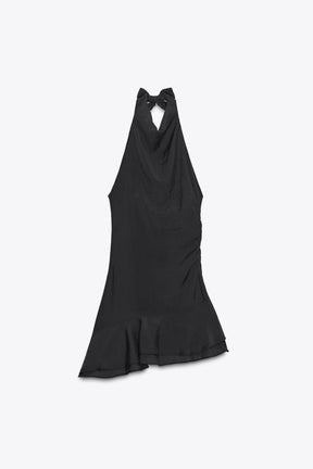 Asymmetric short dress