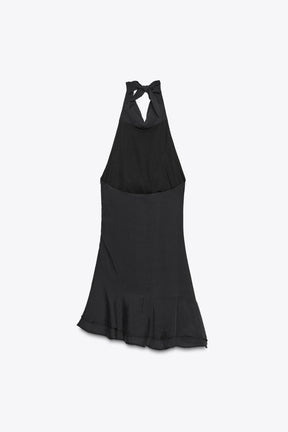 Asymmetric short dress