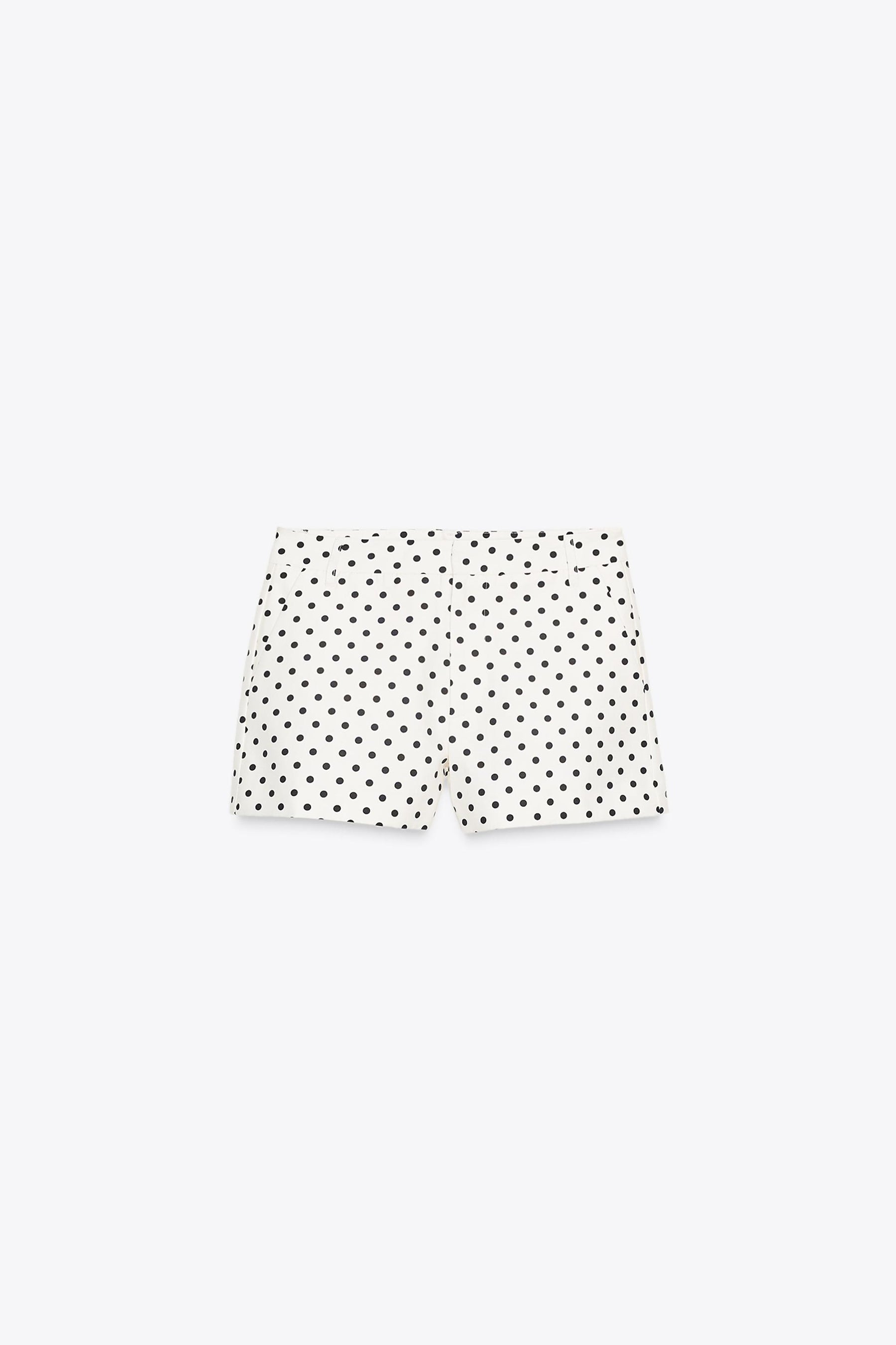 Polka Dot Mini Shorts