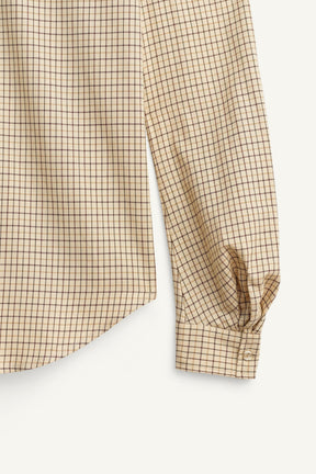 Check Shirt with Ties