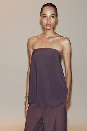 Flowing Bandeau Top