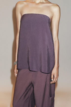 Flowing Bandeau Top