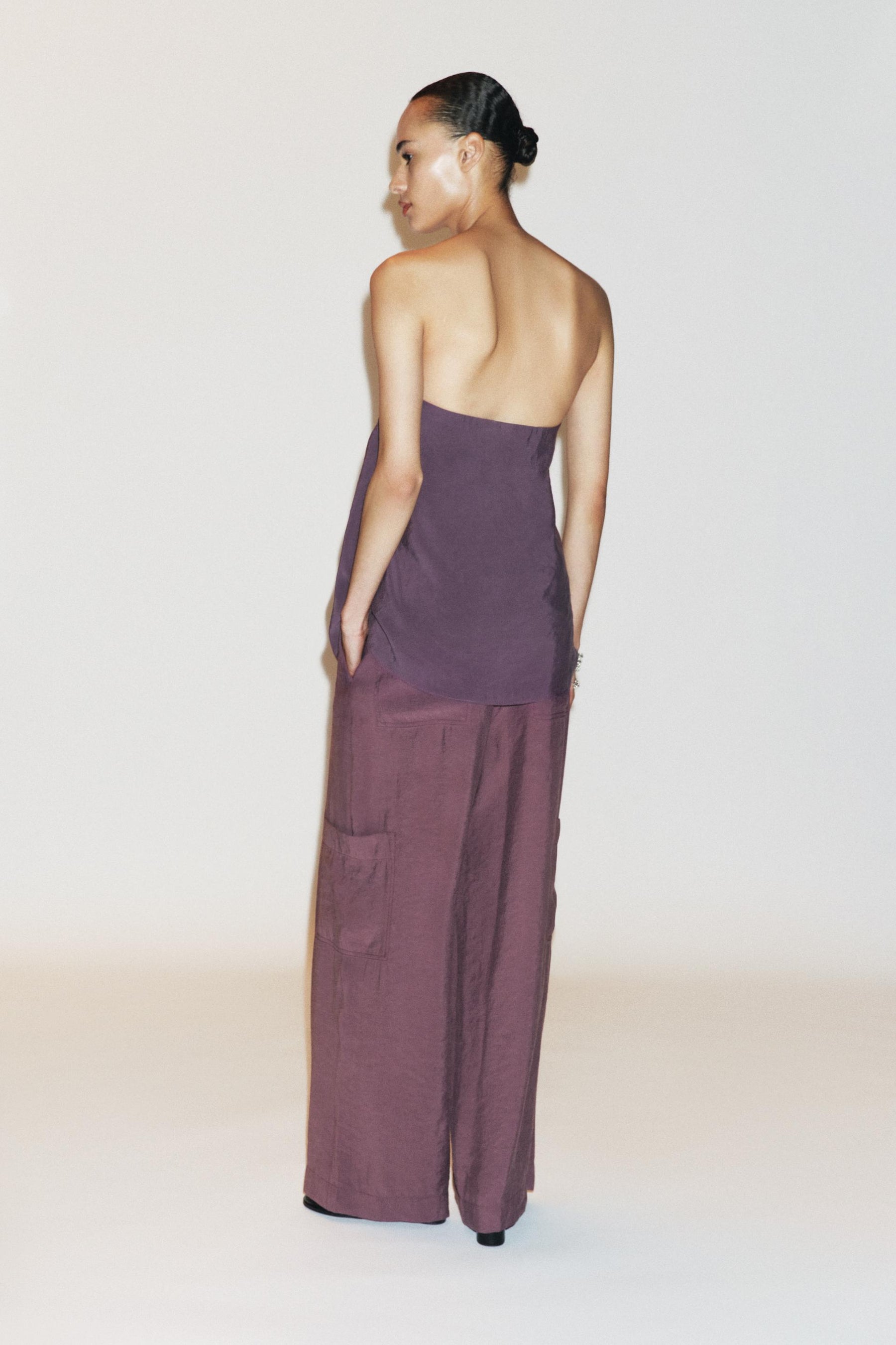 Flowing Bandeau Top