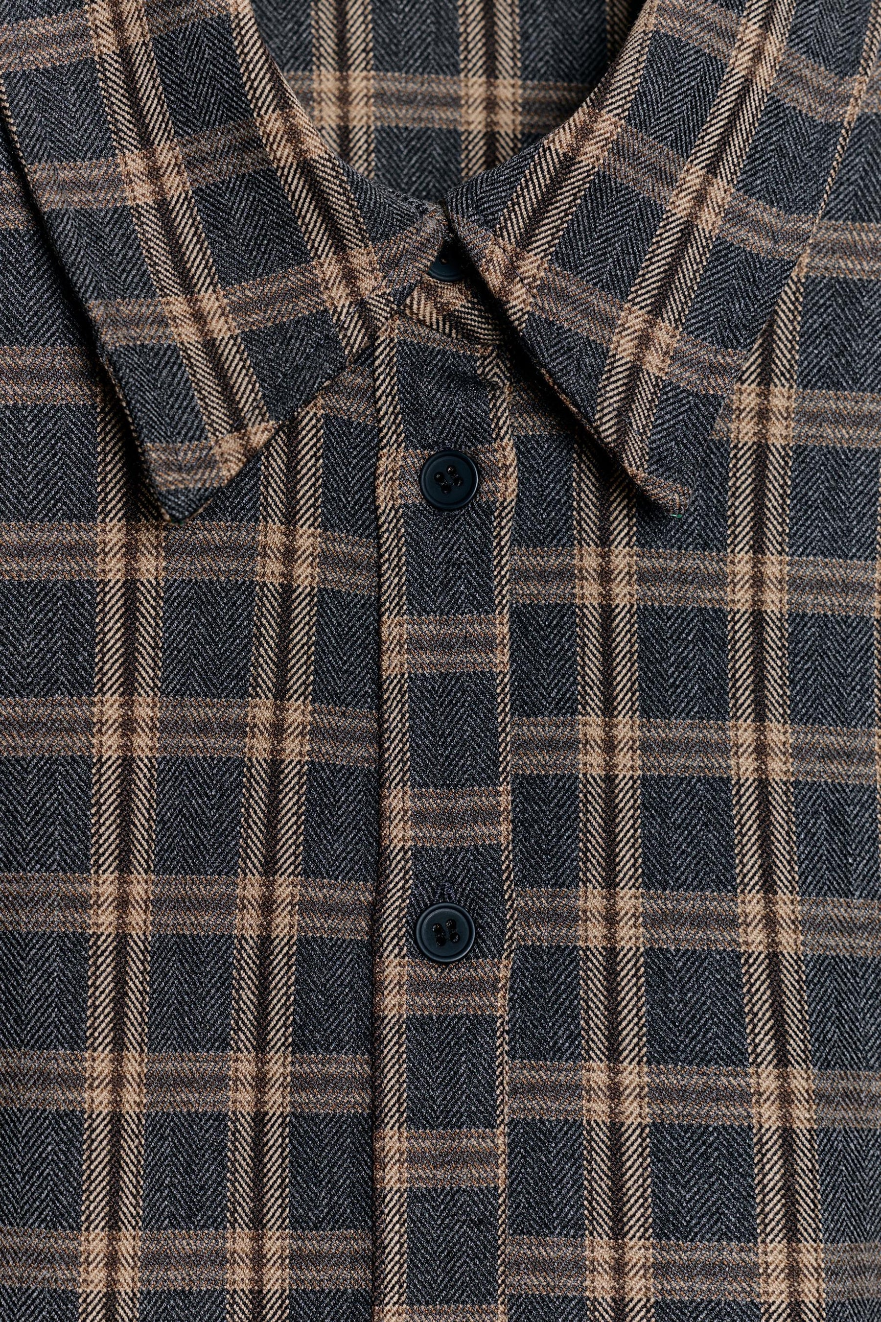 Fitted Check Shirt