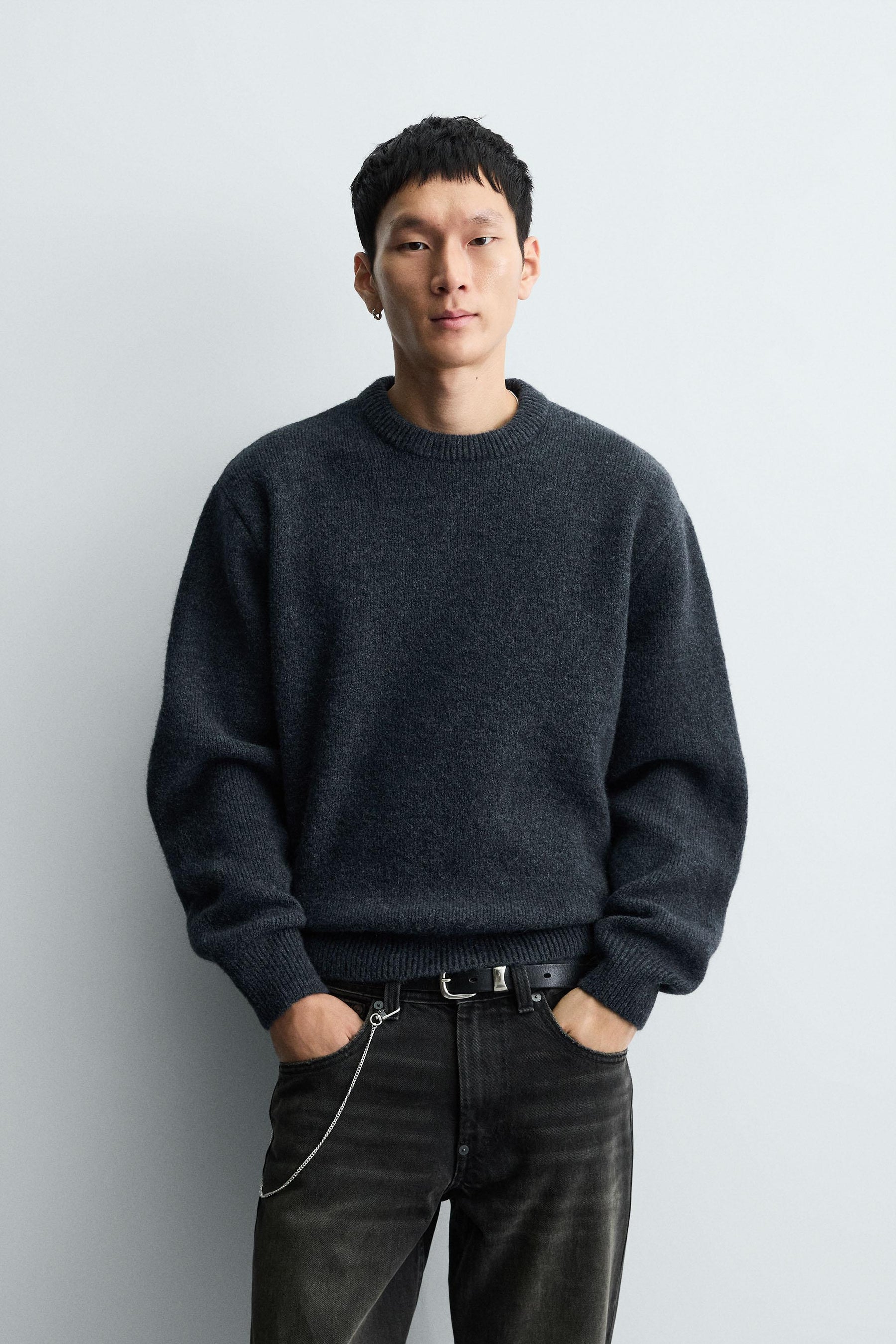 Boxy Knit Sweater