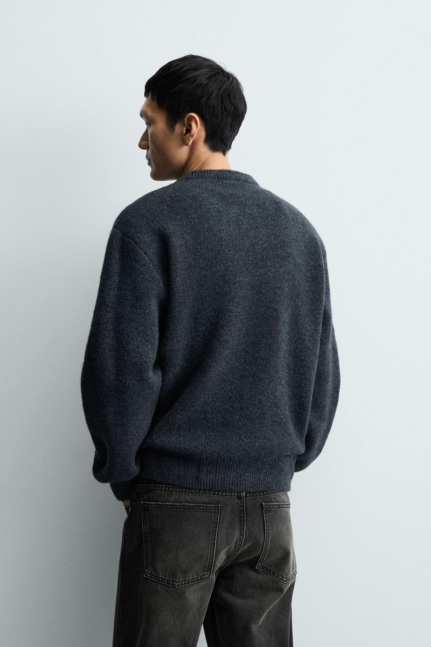 Boxy Knit Sweater