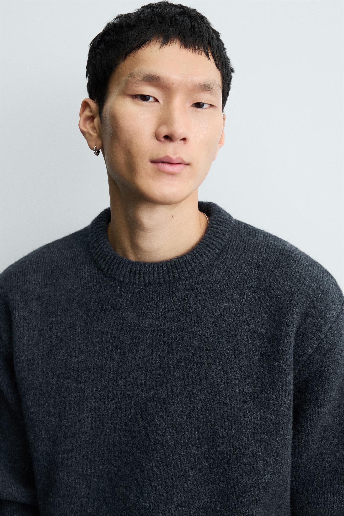 Boxy Knit Sweater