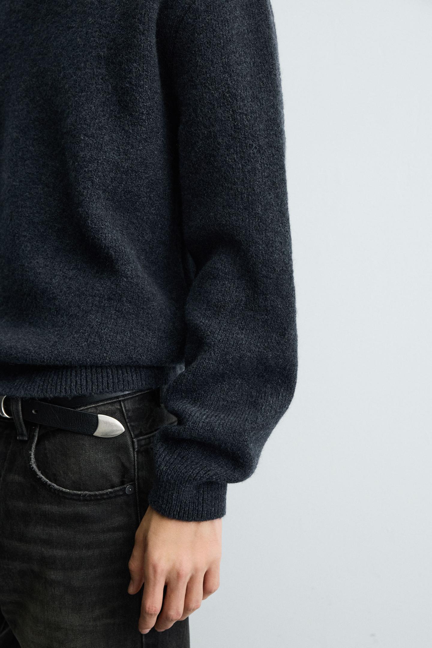 Boxy Knit Sweater