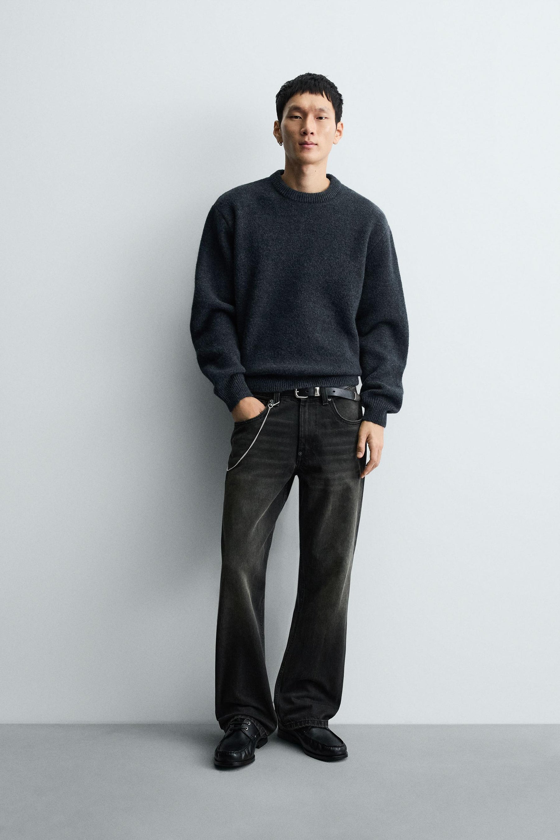 Boxy Knit Sweater