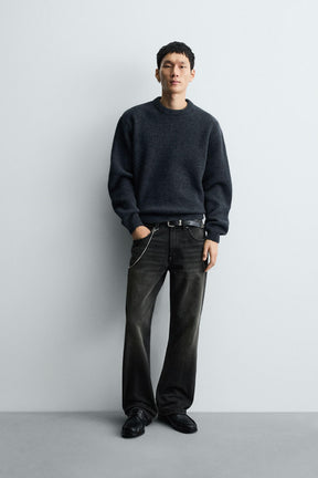 Boxy Knit Sweater