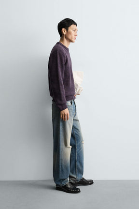 Boxy Knit Sweater