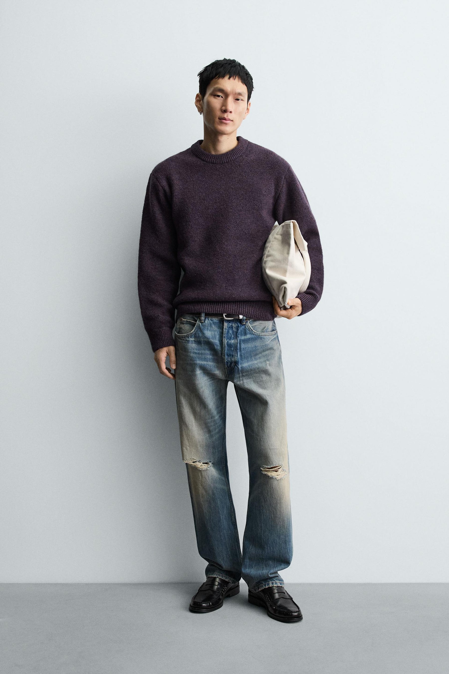 Boxy Knit Sweater