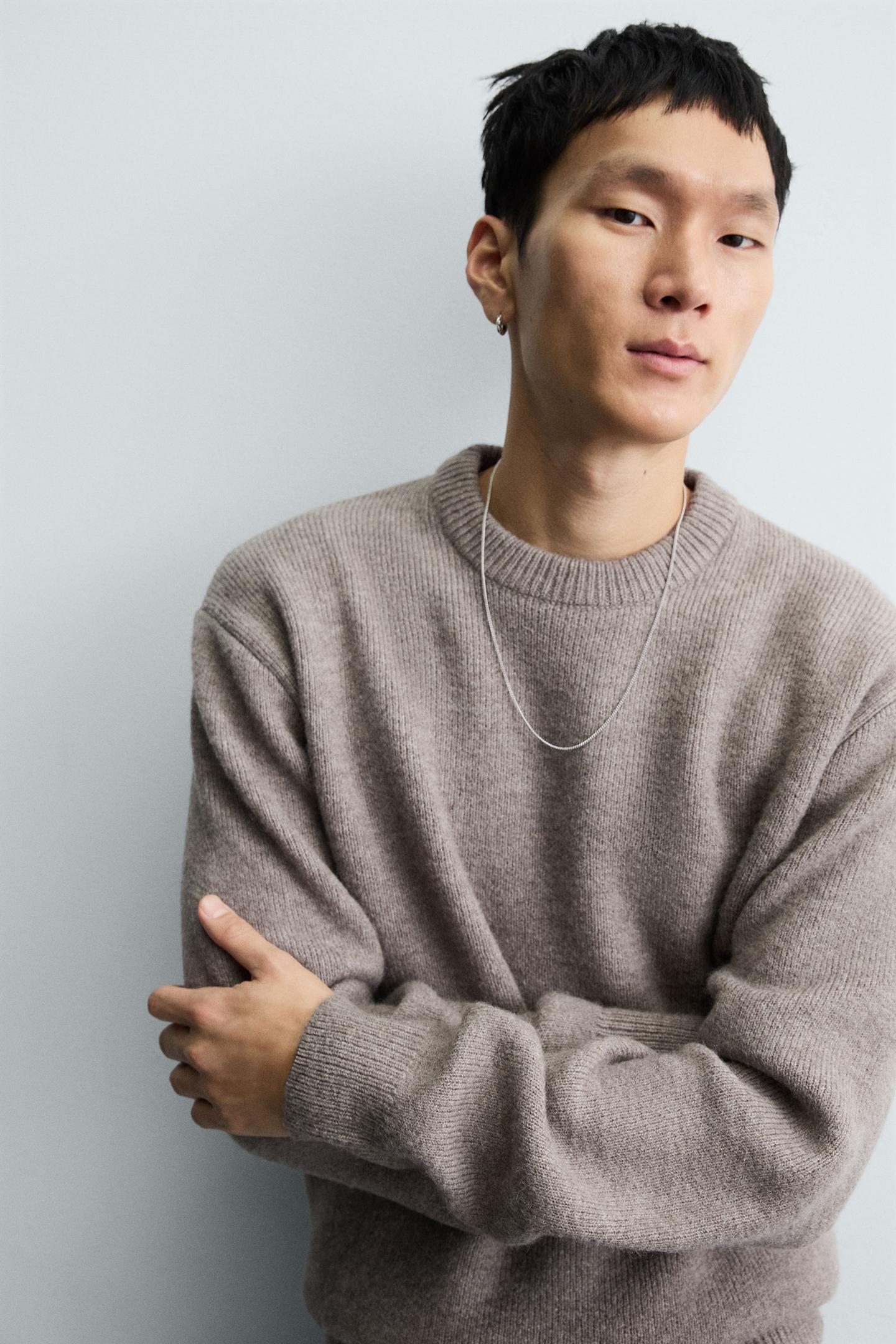 Boxy Knit Sweater