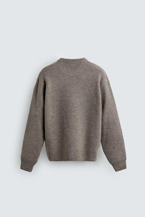 Boxy Knit Sweater